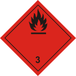 ADR pictogram 3-Flammable liquids